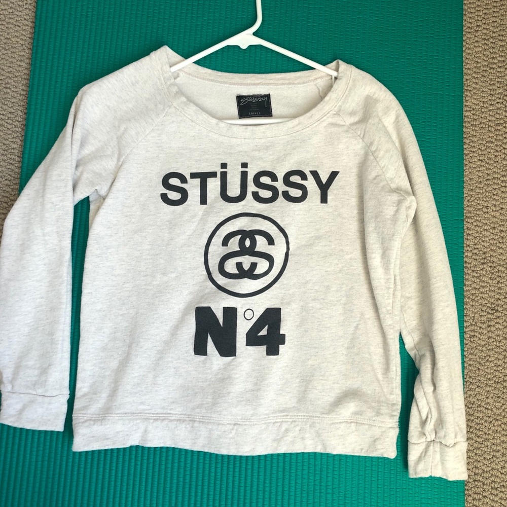 Stussy crew neck sweater